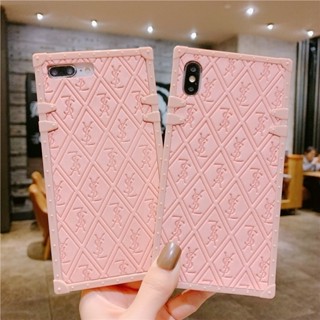 เคสโทรศัพท์มือถือ ทรงสี่เหลี่ยม หรูหรา สําหรับ Samsung Galaxy A73 A70 A72 A750 A7 A80 A91 S10Lite F2 M32 F62 M62 M01 A01Core A3 M10 A10