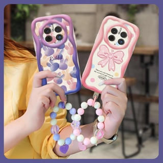 interest Wave border Phone Case For Huawei Mate50 Pro lovely luxurious trend three-dimensional Heat dissipation flower