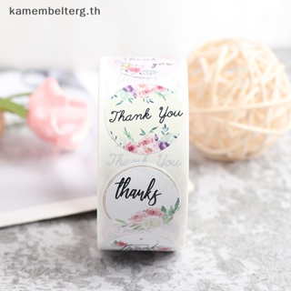 Kam สติกเกอร์ฉลาก Thank You สําหรับติดตกแต่งงานแต่งงาน 500 ชิ้น ต่อม้วน