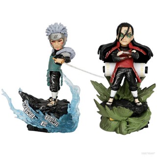 Cool ใหม่ โมเดลฟิกเกอร์ Naruto Senju Hashirama Senju Tobirama ของเล่น ของสะสม สําหรับเด็ก