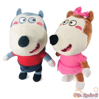 Pin ตุ๊กตาการ์ตูน Wolfoo Family Plushie Lucy ของขวัญวันเกิด สําหรับเด็ก