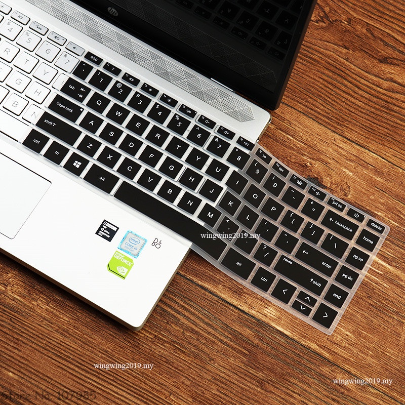 HP 14 นิ้วซิลิโคนแล็ปท็อปแป้นพิมพ์ผิวสําหรับ HP Pavilion X360 14-DV Series 14-dv0003TX 14-dv0005TX 1