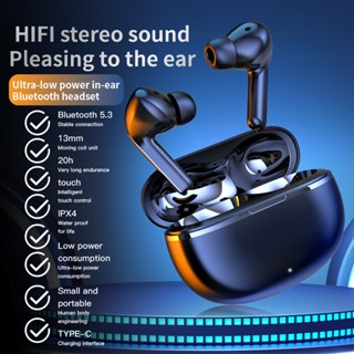 Air 7 Pro หูฟังบลูทูธ 5.3 9D HIFI สติกเกอร์กีฬา TWS ไร้สาย พร้อมไมโครโฟน สําหรับ iPhone AndroidHeadphone