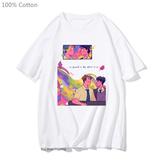 เสื้อยืดผ้าฝ้าย 100% พิมพ์ลาย Gay and Lesbian LGBT คุณภาพสูง UNISEX