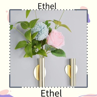 Ethel1 แจกันดอกไม้ สร้างสรรค์ ห้องนั่งเล่น ติดผนัง อุปกรณ์ดอกไม้