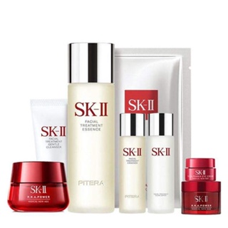 Sk SKII SK2 SK-II คลื่นเกาหลี ความงาม ดูแลผิว กล่อง 7 ชิ้น ชุ่มชื้น และให้ความชุ่มชื้น ซ่อมแซม