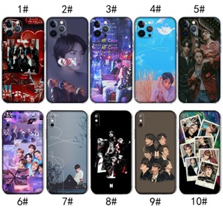 เคสโทรศัพท์มือถือ แบบใส ลายทีม Bangtan Boys MZD32 สําหรับ iPhone 7 8 Plus 11 Pro Max