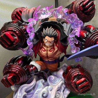 ฟิกเกอร์ One Piece GK Anime One Piece Fourth Gear Luffy E Luffy Ape King Crow Cannon สําหรับตกแต่งบ้าน