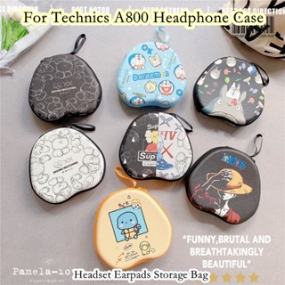 【ของแท้】เคสหูฟัง ลายการ์ตูนแมวน่ารัก สําหรับ Technics A800 A800