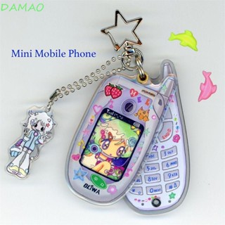 Damao กรอบรูป พวงกุญแจ ของขวัญ สําหรับเพื่อน Kawaii Mini โทรศัพท์มือถือ พวงกุญแจ กรอบรูป กระเป๋า จี้ รูปภาพ พวงกุญแจ