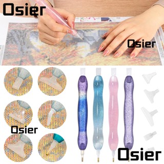 Osier1 ปากกาจับเพชร ปักครอสสติตช์ เรซิน