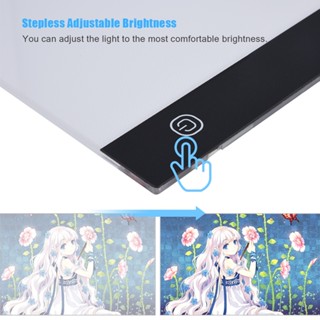 ELE Consumer A4 USB LED Light Stencil Board กล่องไฟติดตามกระดานวาดภาพสาย