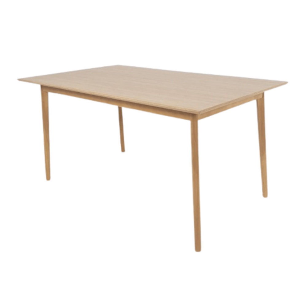 GlobalHouse DELICATO โต๊ะอาหาร รุ่น Bailey ขนาด 90x180x75 ซม. สีโอ๊ค สินค้าของแท้คุณภาพดี