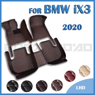 Rhd พรมปูพื้นรถยนต์ สําหรับ BMW iX3 2020 กําหนดเอง แผ่นรองเท้ารถยนต์ พรมปูพื้น อุปกรณ์ตกแต่งภายใน