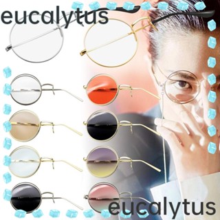 Eucalytus1 แว่นตากันแดดแฟชั่น หลากสีสัน สไตล์วินเทจ