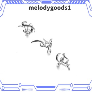 Melodygoods1 ชุดแหวนเล็บ สไตล์พังก์ เครื่องประดับ สําหรับผู้หญิง