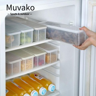 Muvako กล่องเก็บสปาเก็ตตี้ เส้นก๋วยเตี๋ยว แบบใส พร้อมฝาปิด แบบพกพา 4 สี