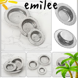 EMILEE ตาข่ายกรองเศษผม กันอุดตัน สําหรับห้องน้ํา ห้องอาบน้ํา