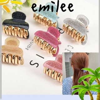 Emilee กิ๊บติดผมอะคริลิค สีแคนดี้ น่ารัก สําหรับผู้หญิง