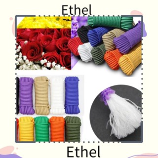 Ethel1 เชือกพาราคอร์ด ยาว 5 10 20 เมตร เส้นผ่าศูนย์กลาง 3 มม. 550 5 10 20 เมตร สําหรับตั้งแคมป์ เดินป่า เต็นท์