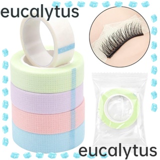 Eucalytus1 ขนตาปลอม ผ้าไมโครพอร์ แบบนิ่ม ระบายอากาศ ป้องกันอาการแพ้ สําหรับผู้หญิง 5 ม้วน