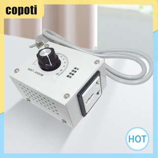 Copoti SCR เครื่องควบคุมไฟฟ้า AC220V 4000W สําหรับเตาไฟฟ้า เครื่องทําน้ําอุ่น สําหรับบ้าน