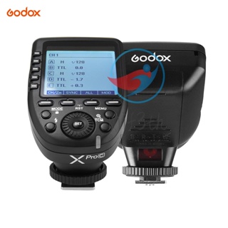 Godox Xpro-C E-TTL II แฟลชทริกเกอร์ไร้สาย 2.4G ระบบ X 32 ช่อง 16 กลุ่ม รองรับ TTL ออโต้แฟลช 1/8000s HSS แบบเปลี่ยน สําหรับกล้อง EOS Series Godox Series