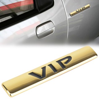 สติกเกอร์โลหะ ลายตราสัญลักษณ์ VIP 3D สีทอง สําหรับติดตกแต่งด้านข้างรถยนต์ Teana ☆Litastefulvedo