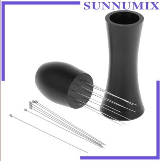 [Sunnimix] เครื่องจ่ายกาแฟ ด้ามจับอะลูมิเนียมอัลลอย พร้อมขาตั้ง สําหรับคนกาแฟเอสเปรสโซ่