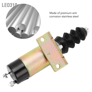 Leo310 2 เทอร์มินัล Shutoff โซลินอยด์วาล์วสแตนเลสวาล์วหยุดเครื่องยนต์สำหรับ Kubota DF 750 เครื่องยนต์ DC12V