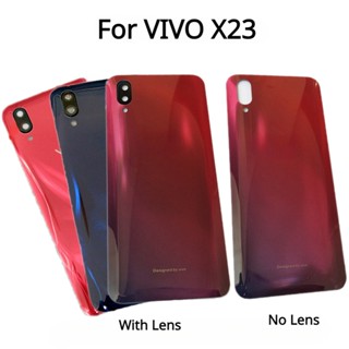 ใหม่ ฝาครอบแบตเตอรี่ด้านหลัง พร้อมเลนส์กล้อง สําหรับ VIVO X23 V1809A V1816A V1809T