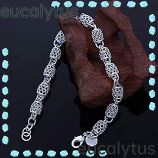 Eucalytus1 สร้อยข้อมือโซ่กลวง เครื่องประดับแฟชั่น สําหรับผู้หญิง ของขวัญ เครื่องประดับ