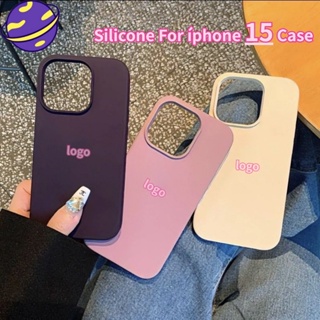 ใหม่ เคสโทรศัพท์มือถือ ซิลิโคนนิ่ม สําหรับ IPhone 15 14 13 12 11 Pro Max 15Plus 14Plus