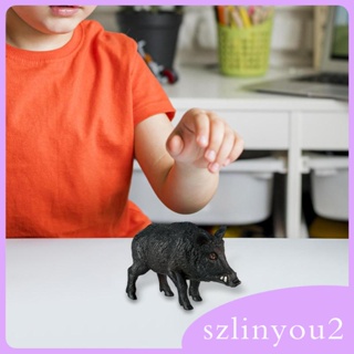 [szlinyou2] โมเดลสัตว์ป่า หมูป่า สําหรับตกแต่งสวน ภูมิทัศน์ขนาดเล็ก