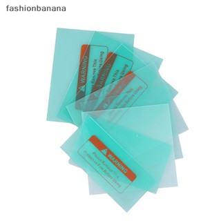 [fashionbanana] แผ่นพลาสติกกรองหน้ากากเชื่อมอัตโนมัติ (PC) 5 ชิ้น ต่อชุด