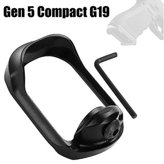 Gen 5 Compact G19 ฐานขาตั้งอลูมิเนียมอัลลอยด์ ขอบโลหะ Cnc แบบหนา สําหรับตกแต่ง