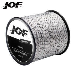 Jof สายเบ็ดตกปลา PE 22-88LB 300 ม. 8 เส้น