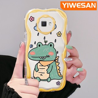 เคสโทรศัพท์มือถือ ซิลิโคนนุ่ม ใส กันกระแทก ลายการ์ตูนจระเข้น้อย สําหรับ Samsung J7 Prime J7 Prime 2 J2 Prime