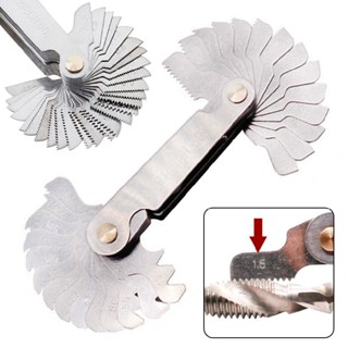 New 52pcs Screw Thread Gauge Angle 60° Metric 55° Imperial Tap Pitch Inspection