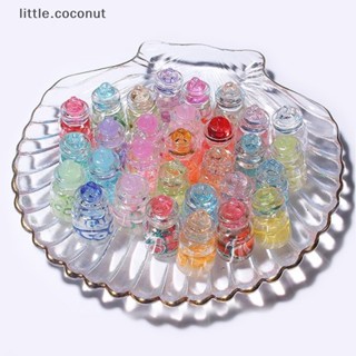 [little.coconut] พวงกุญแจ จี้รูปการ์ตูนชานม แก้วชานม มีไฟกลางคืน เครื่องประดับ สําหรับเด็ก 10 ชิ้น