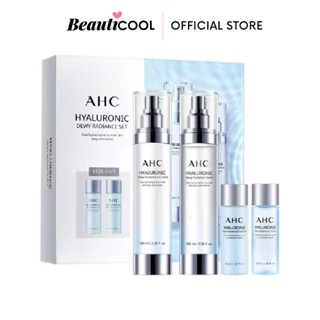 AHC Hyaluronic Dewy Radiance Skin Care Set 4 items เซ็ตบำรุงผิว