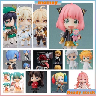 ใหม่ ฟิกเกอร์โมเดล Nendoroid Genshin Impact Chainsaw Man Spy X Family Hatsune Miku เปลี่ยนหน้าได้ ของเล่นสําหรับเด็ก