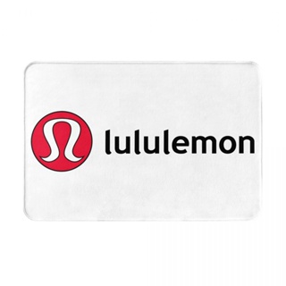 Lulemon (3) พรมเช็ดเท้า ผ้าสักหลาด กันลื่น ดูดซับน้ํา แห้งเร็ว 16x24 นิ้ว สําหรับห้องน้ํา พร้อมส่ง