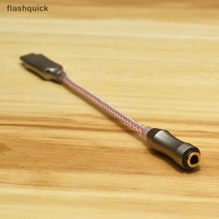 Flashquick ใหม่ อะแดปเตอร์หูฟัง CX31993 USB Type C เอาท์พุต DAC NR128dB PCM 32b 384kHz Nice