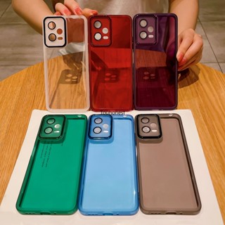 เคส For Xiaomi Redmi Note 12 Pro เคส Redmi 11A เคส Redmi 12C Casing Redmi A1 Plus Case Transparent Shockproof Bumper Phone Clear Case Back Cover MT โทรศัพท์มือถือ แบบใส กันกระแทก สําหรับ