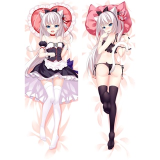 Hamman -Azur Lane ปลอกหมอน ลายอนิเมะ Dakimakura ขนาด 50x150 ซม. สําหรับกอดร่างกาย