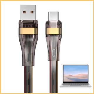 สายชาร์จ USB C เป็น Type C 5A 100W PD ชาร์จเร็ว Type C สําหรับโทรศัพท์มือถือ QC PD