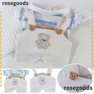 Rosegoods1 ชุดเสื้อผ้าตุ๊กตา 1/12 20 ซม. 1 ชุด