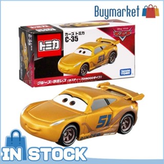 [ของแท้] Takara Tomy Disney Tomica Pixar Cars C-35 Cruz Ramirez (ประเภท Rusteze Dinoco)