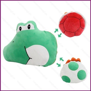 หมอนตุ๊กตานุ่ม รูปการ์ตูน Super Mario Flip Yoshi Egg Paratroopa ของเล่นสําหรับเด็ก